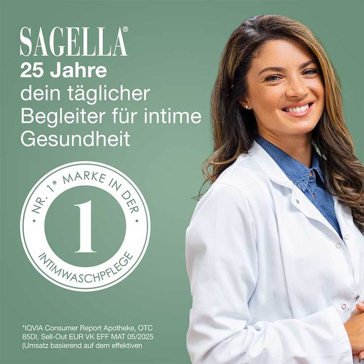 Sagella poligyn Intimwaschlotion für Frauen 50 + - 6