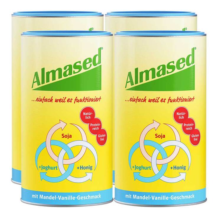 Almased Vitalkost Mandel-Vanille Pulver - 1