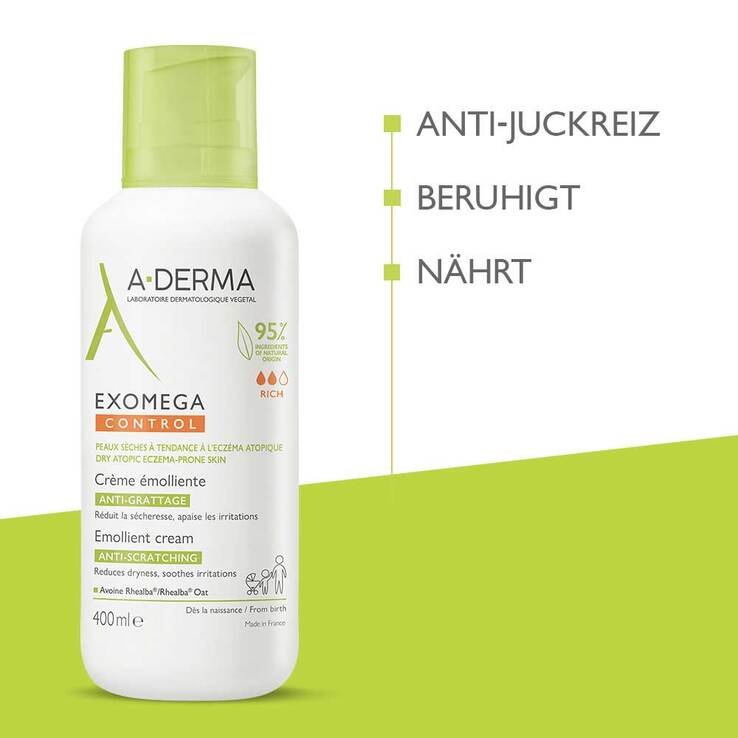 A-Derma Exomega Control Creme rückfettend - 3