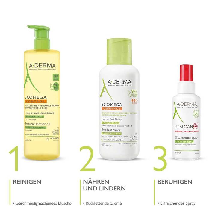 A-Derma Exomega Control Creme rückfettend - 6