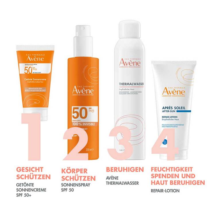 Avene Sonnencreme SPF 50 + getönt - 5