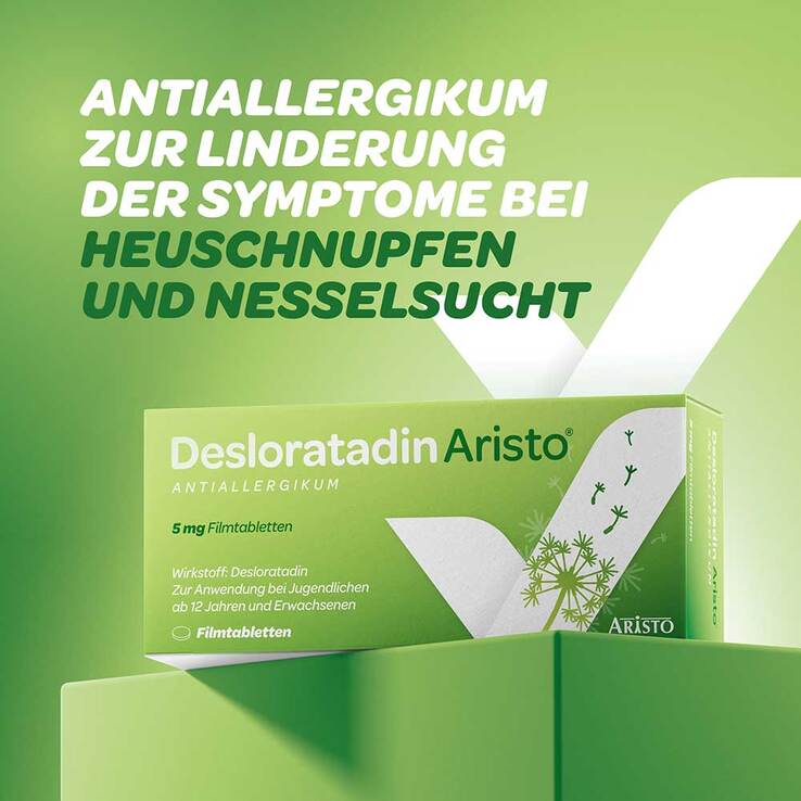 Desloratadin Aristo Antiallergikum 5 mg Filmtabletten - 3