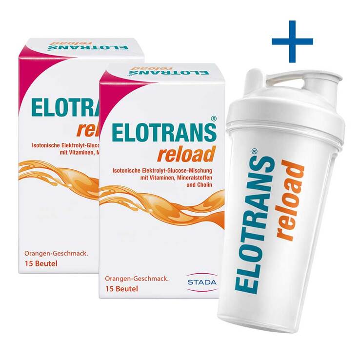 Elotrans reload Elektrolytpulver mit Vitaminen - 1