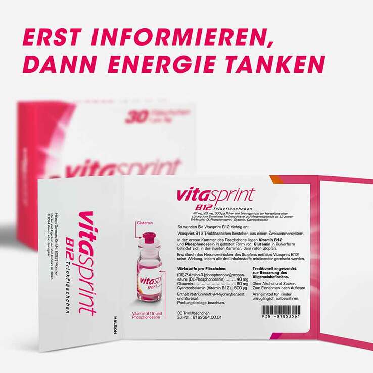 vitasprint B12 Trinkfläschchen mit Vitamin B12 - 6