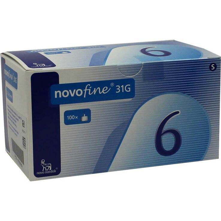 Novofine Nadeln 32 G 6 mm, 100 St. online kaufen