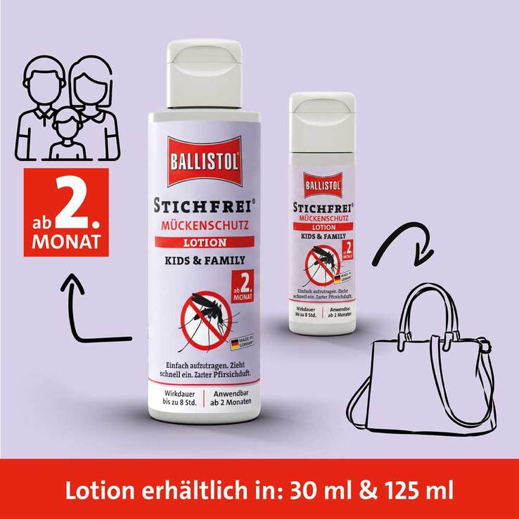 Ballistol Stichfrei Mückenschutz Lotion Kids & Family - 5
