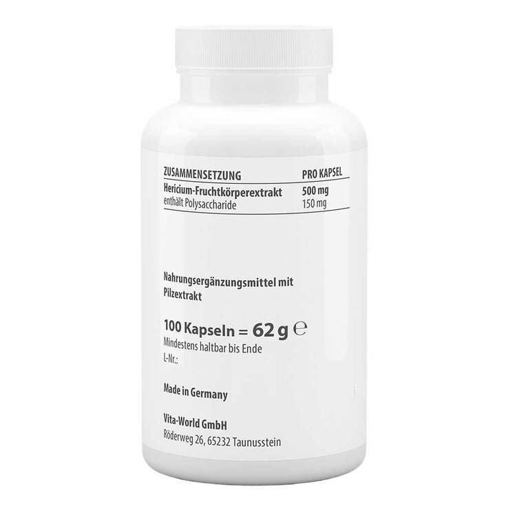 Hericium Extrakt 500 mg Kapseln - 2