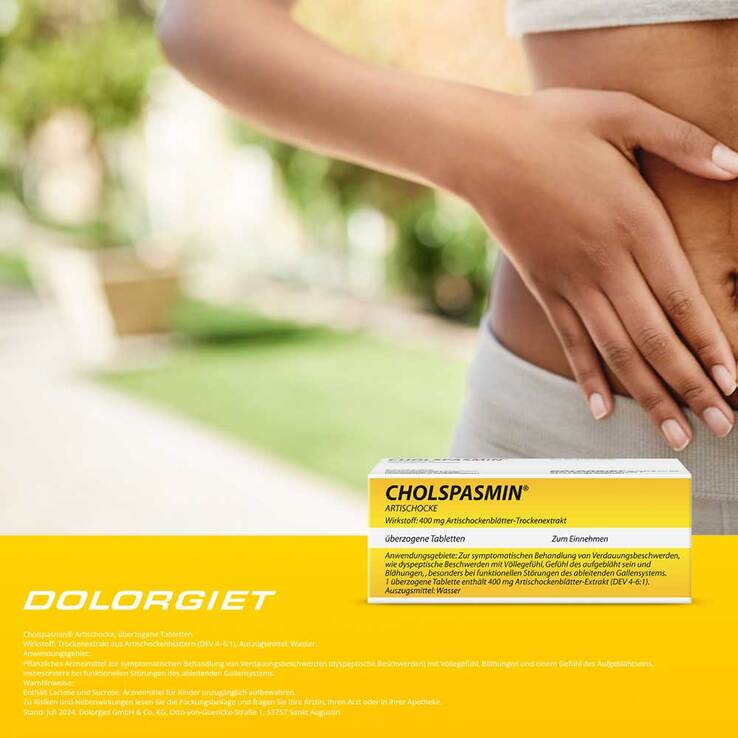 Cholspasmin Artischocke überzogene Tabletten - 2