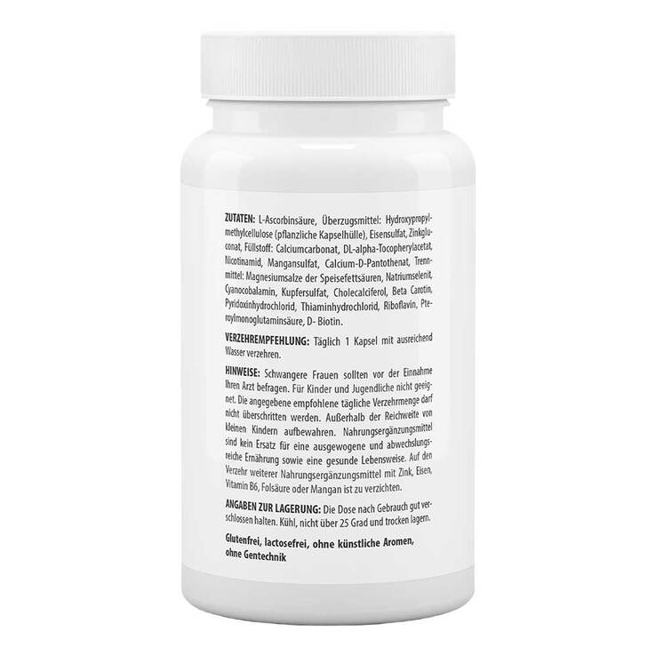 Multiplex A-Z ohne Vitamin K Kapseln - 3