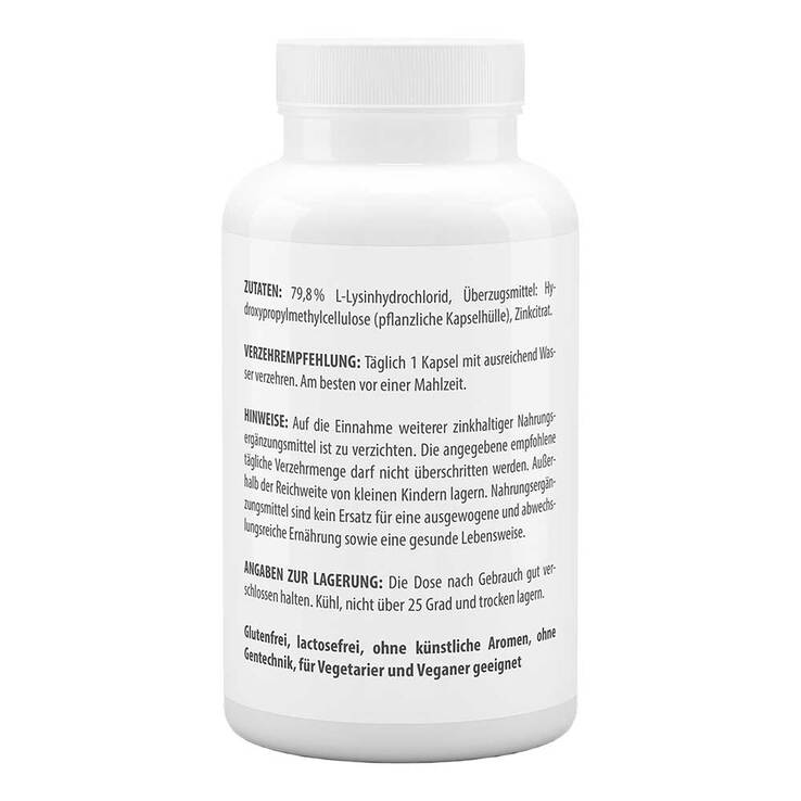 Lysin 600 mg plus Zink 10 mg Kapseln - 3