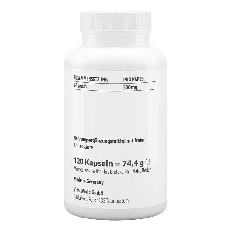 Tyrosin 500 mg Kapseln - 2