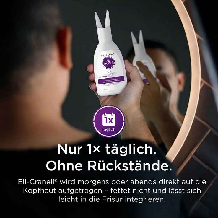 Ell-Cranell bei hormonell-erblich bedingtem Haarausfall - 7
