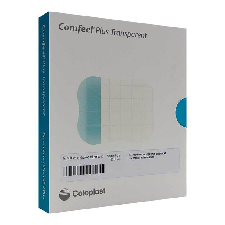 Comfeel plus transparenter Wundverband 5x7 cm 35300 - 1