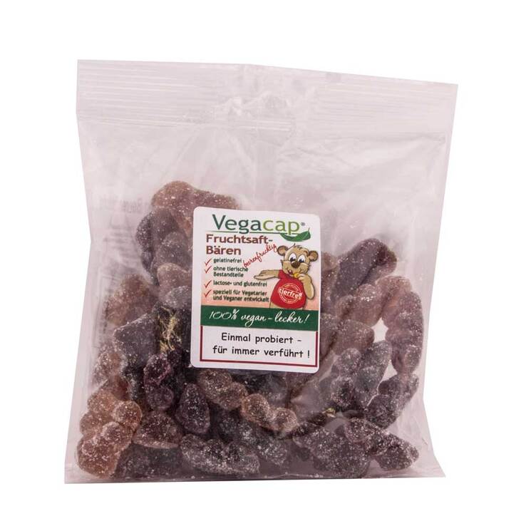 Vegacap Fruchtsaft-Bären Beerenfrucht Beutel Inhalt: 200 g