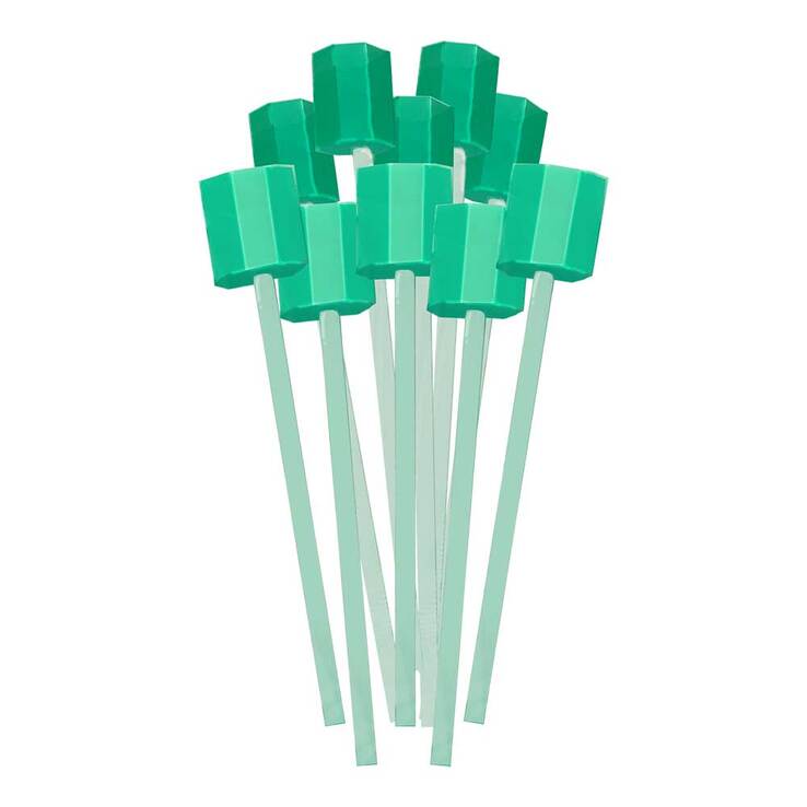 Mundpflegestäbchen Schaumstoff neutral - 1