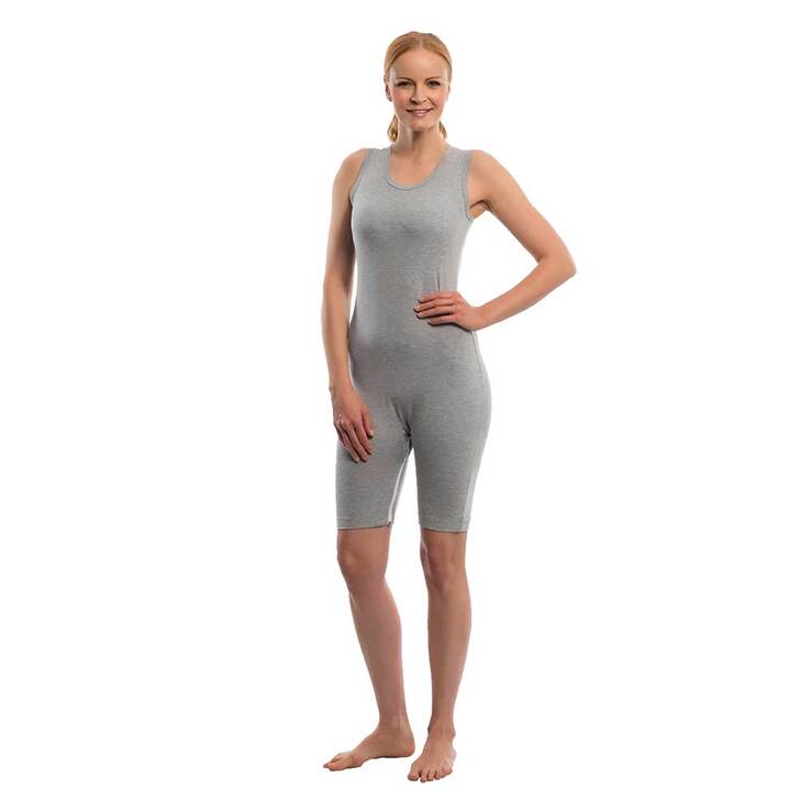 Suprima Pflegebody ohne Arm teilb.BeinRV Größe L anthraz 1 St