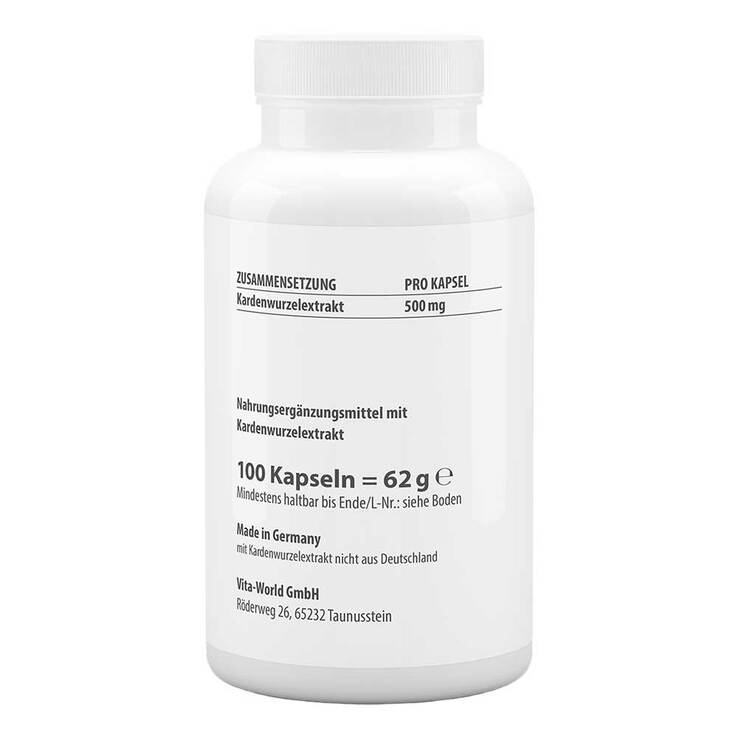 Kardenwurzel 500 mg Kapseln - 2