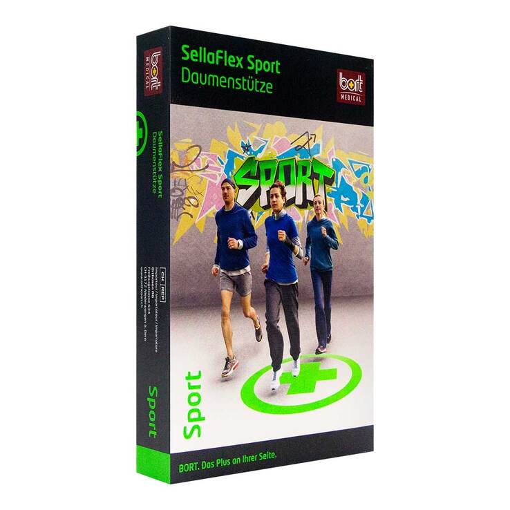 Bort Sellaflex Daumenstütze Sport S schwarz-grün - 1