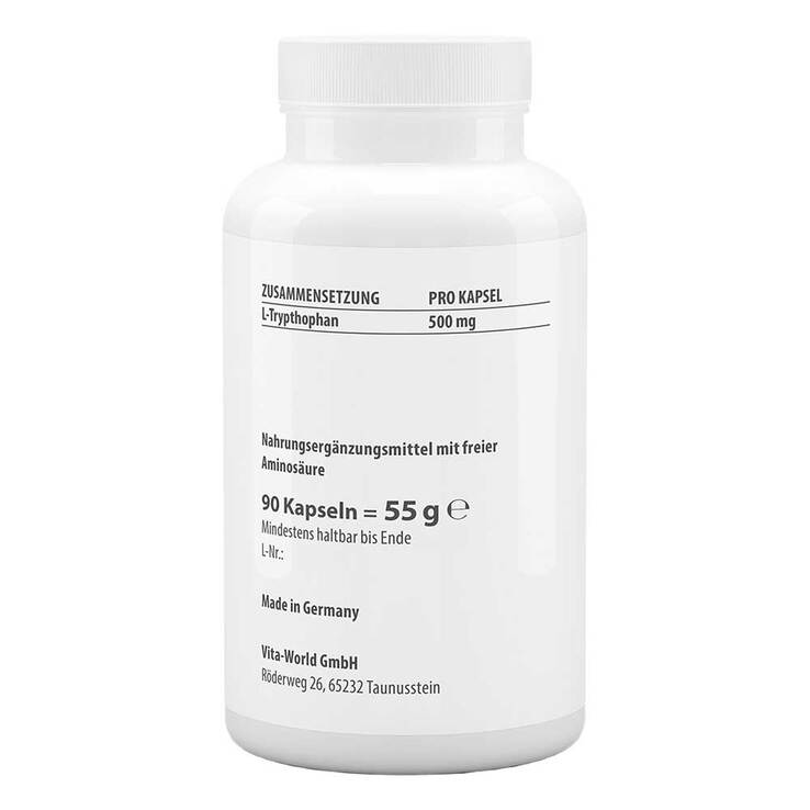 L-Tryptophan 500 mg Kapseln - 2