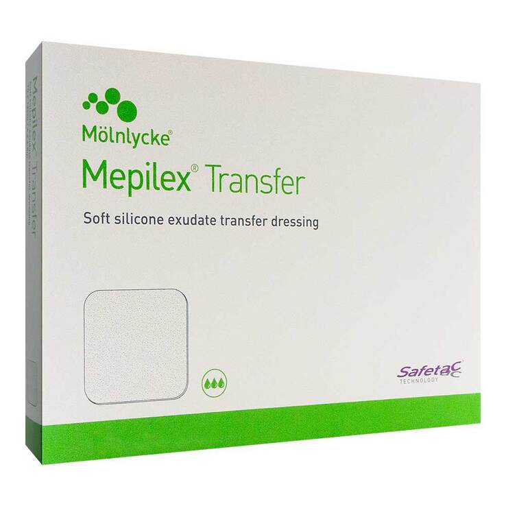 Mepilex Transfer Wundverband 20x50 cm steril 4 St