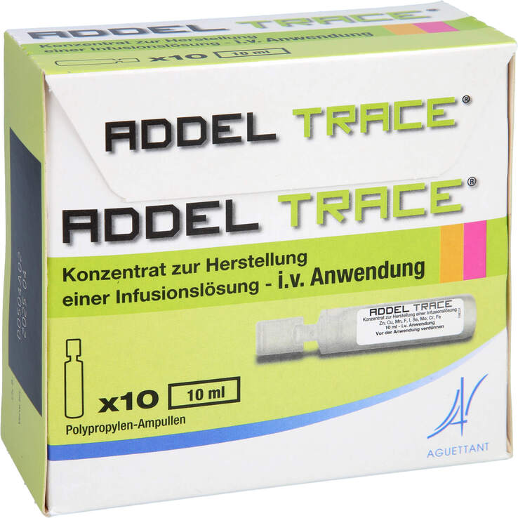 Addel Trace Konzentrat zur Herstellung einer Infusionslösung 10X10 ml ...