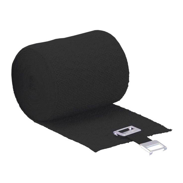 Höga Lastic Color Idealbinde 4 cmx5 m schwarz cello. 1 St