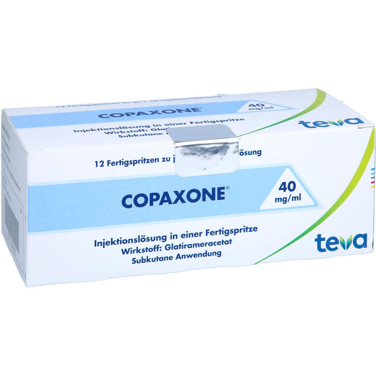 Copaxone 40 mg / ml Injektionslösung Fertigspritzen - 1