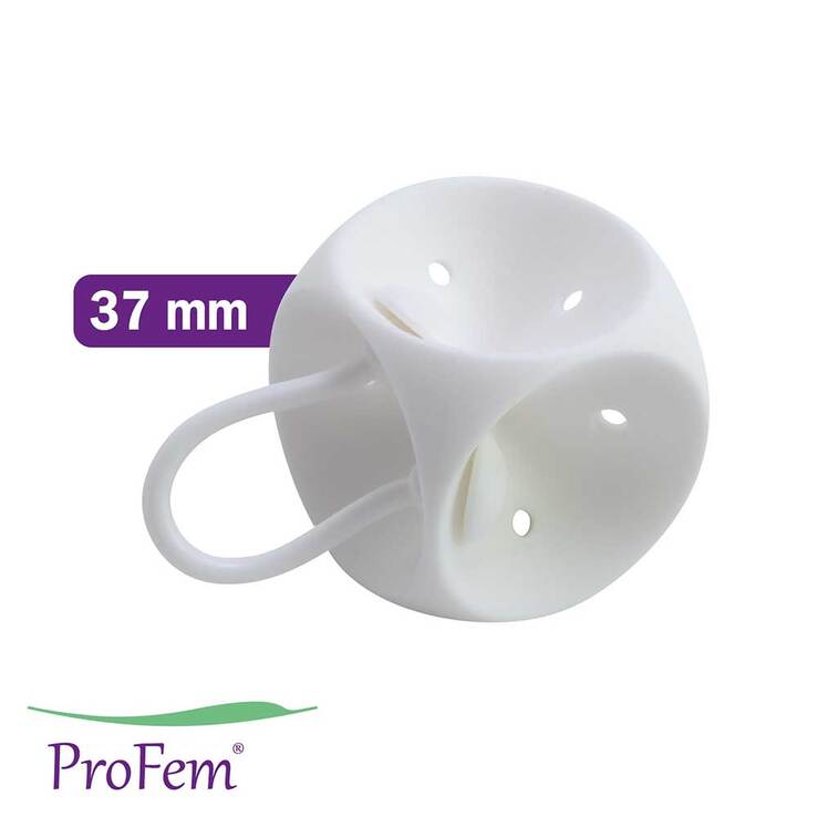 Profem Würfel Pessar perforiert 37 mm Größe 3 - 2