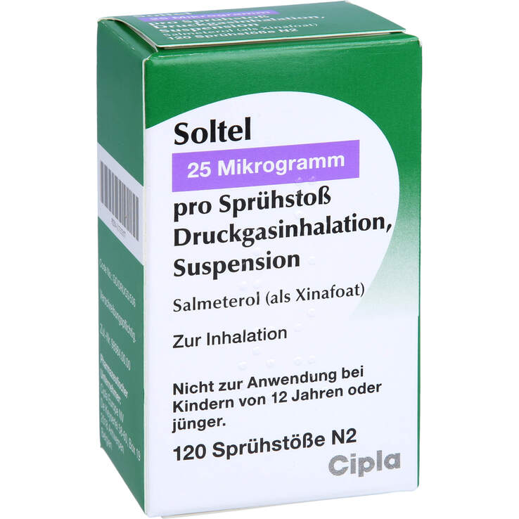 Soltel 25 µg / Sprühstoß Druckgasinhalation Suspension - 1