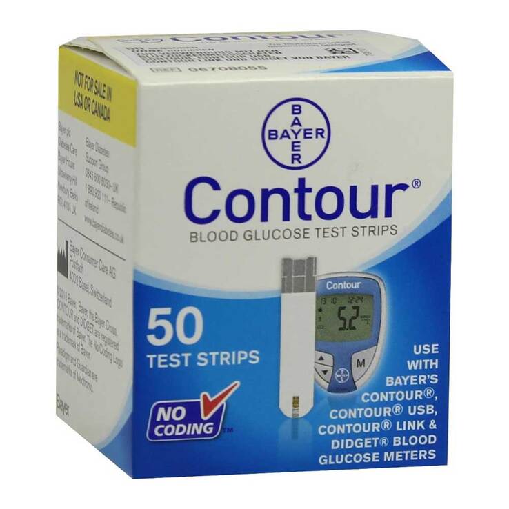 Contour Sensoren Teststreifen - 1