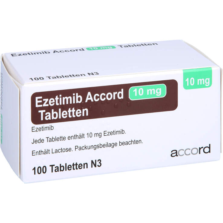 Ezetimib Accord 10 mg Tabletten - 1