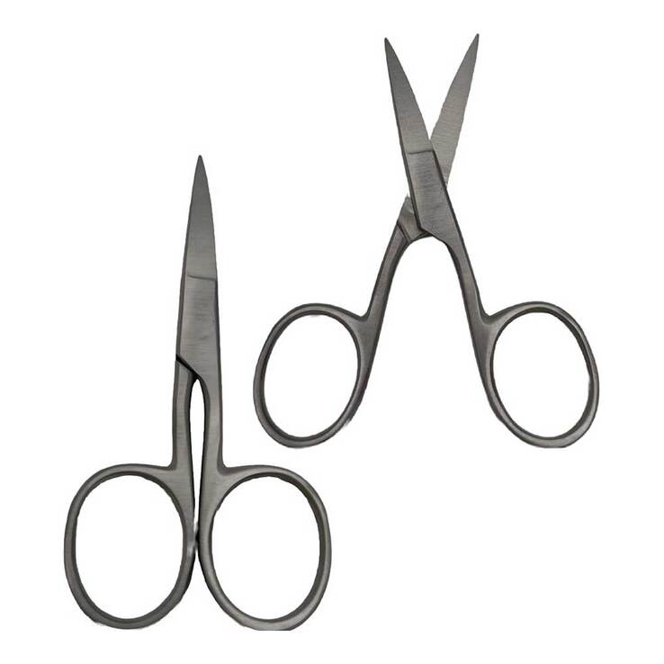 Nagelschere 10 cm gebogen Pedicure rostfrei - 2