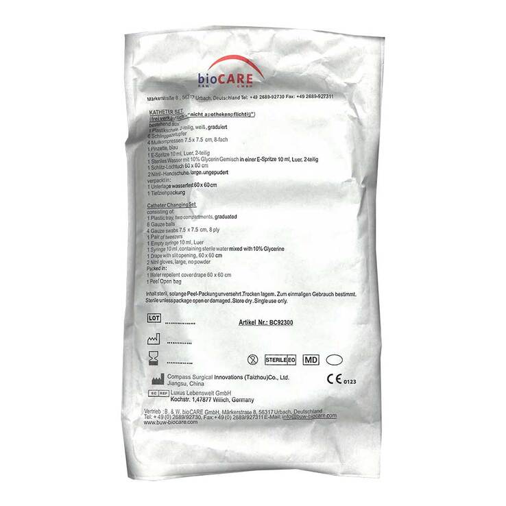 Katheter Set mit Octenisept - 4