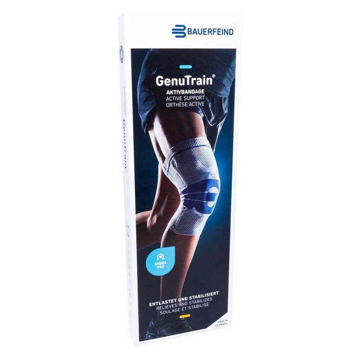 Genutrain Kniebandage Comfort Größe 6 schwarz - 1