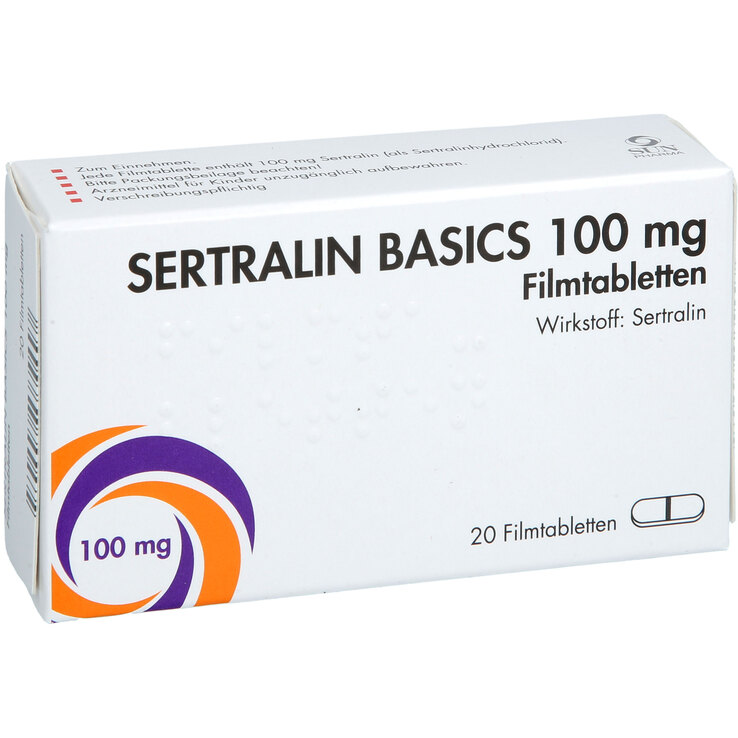 Sertralin Basics 100 mg Filmtabletten - 1