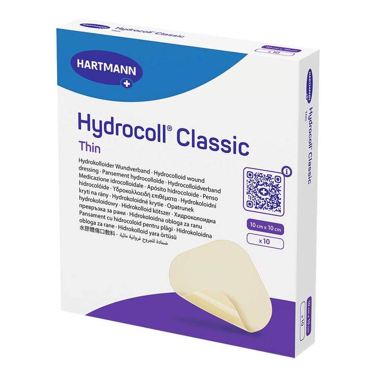 Hydrocoll thin Wundverband 10x10 cm - 1