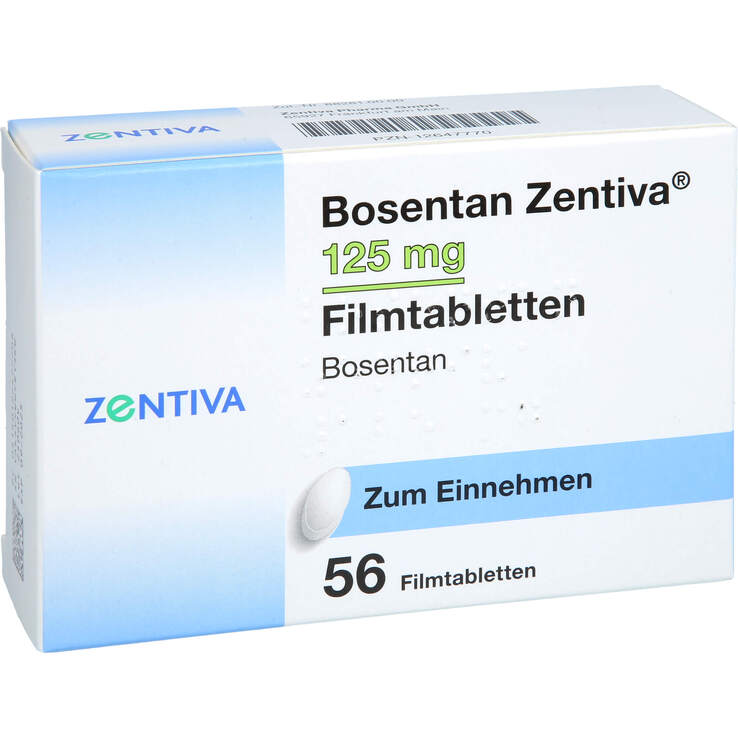 Bosentan Zentiva 125 mg Filmtabletten - 1