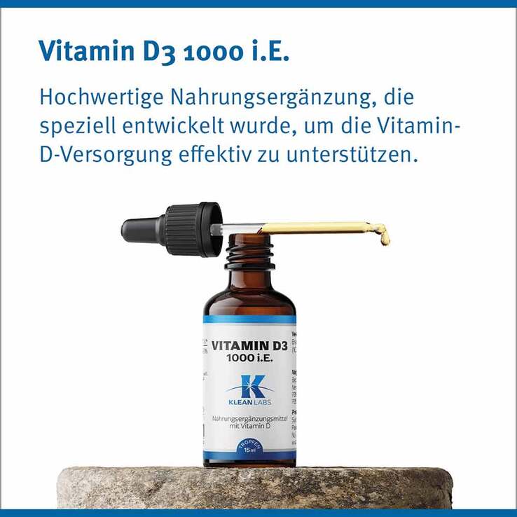 Vitamin D3 1.000 I.E. pro Tropfen - 3