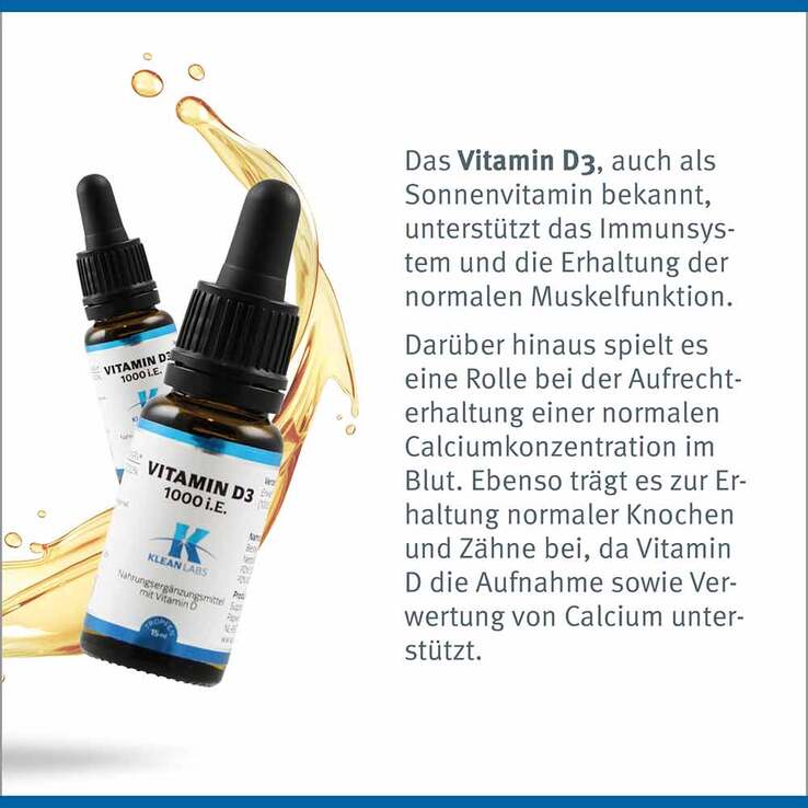 Vitamin D3 1.000 I.E. pro Tropfen - 4