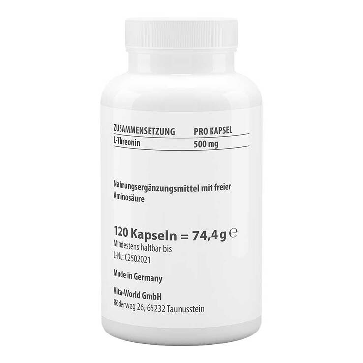L-Threonin 500 mg Kapseln - 2