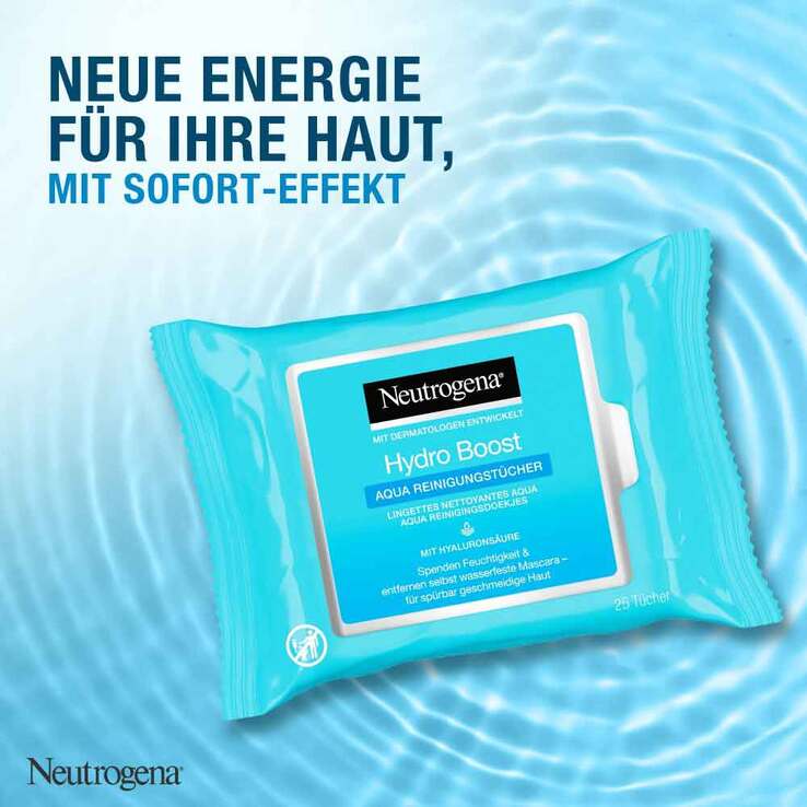 Neutrogena Hydro Boost Aqua Reinigungstücher - 2