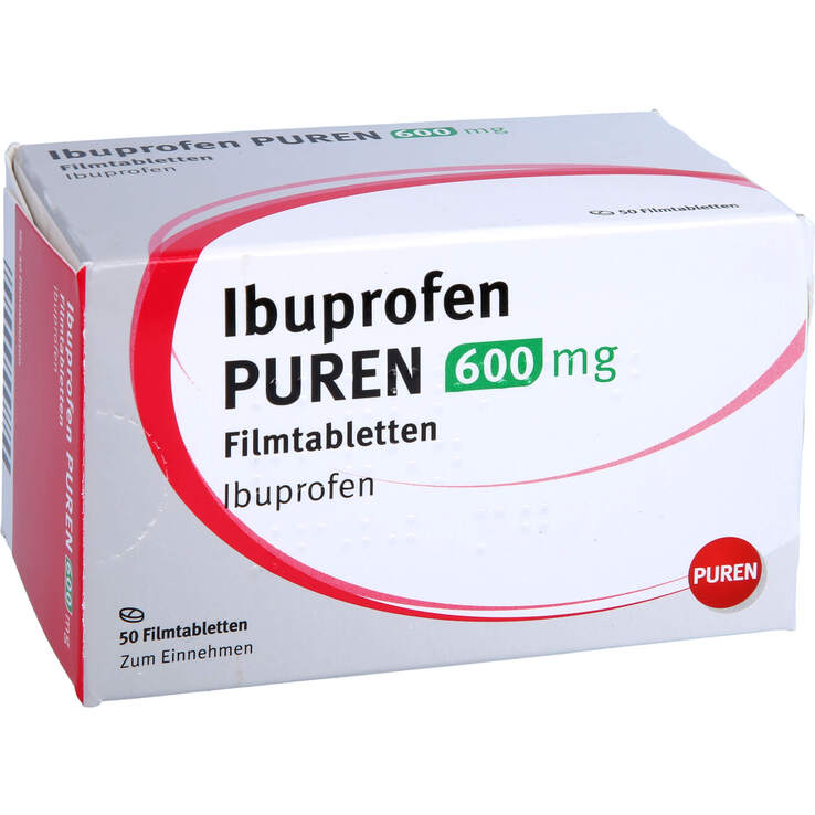 Ibuprofen Puren 600 mg Filmtabletten - 1