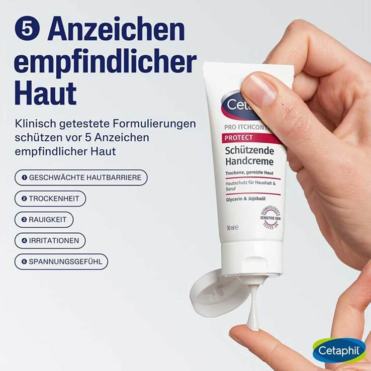 Cetaphil Pro Itch Control schützende Handcreme - 8