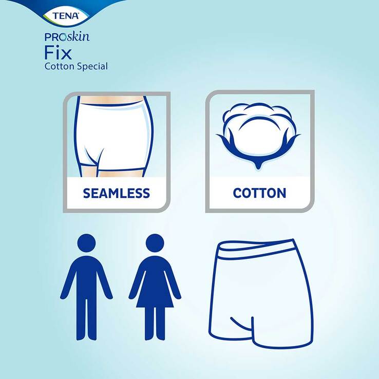 Tena Fix Cotton Special XL Fixierhosen - 4