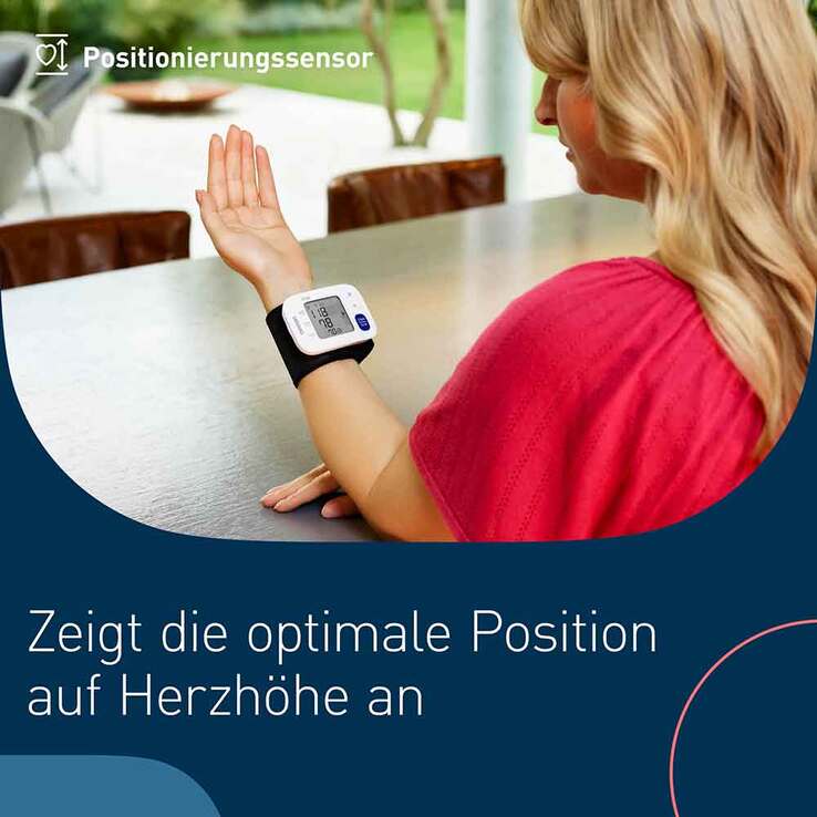 Omron RS4 Hem-6181-E Handgelenk Blutdruckmessgerät - 7