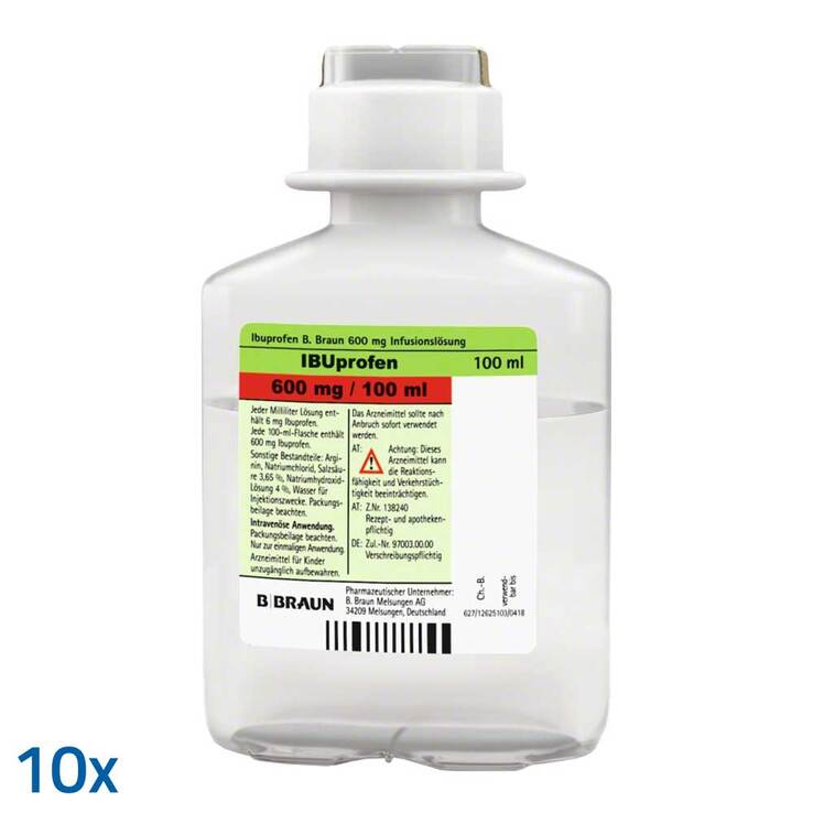 Ibuprofen B.Braun 600 mg Infusionslösung - 1