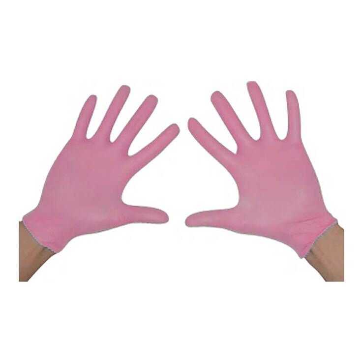 Handschuhe Einmal Nitril M rosa pink Inhalt: 100 St