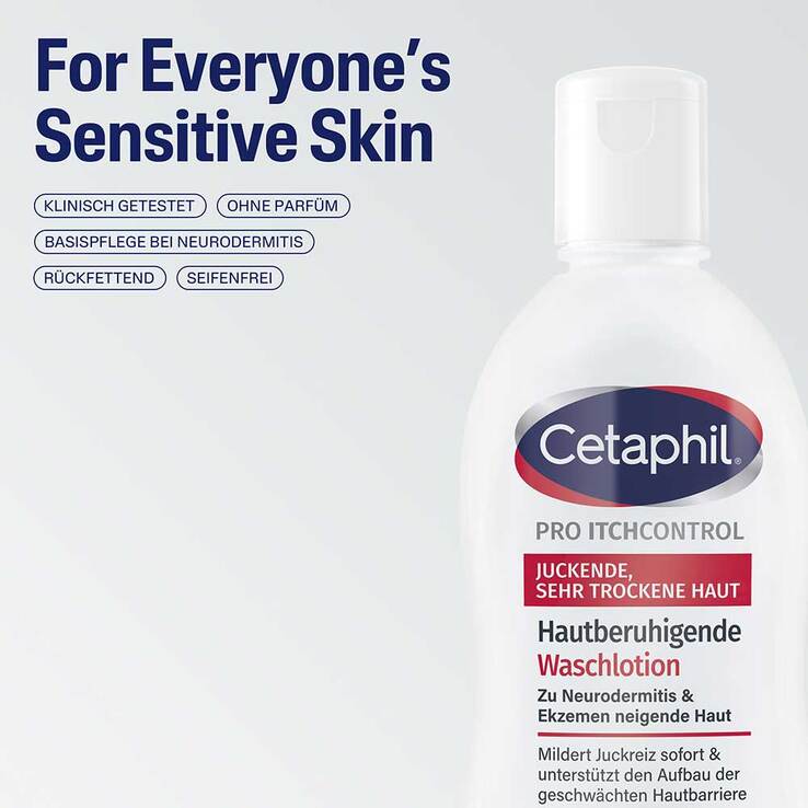 Cetaphil Pro Itch Control hautberuhigende Waschlotion - 5