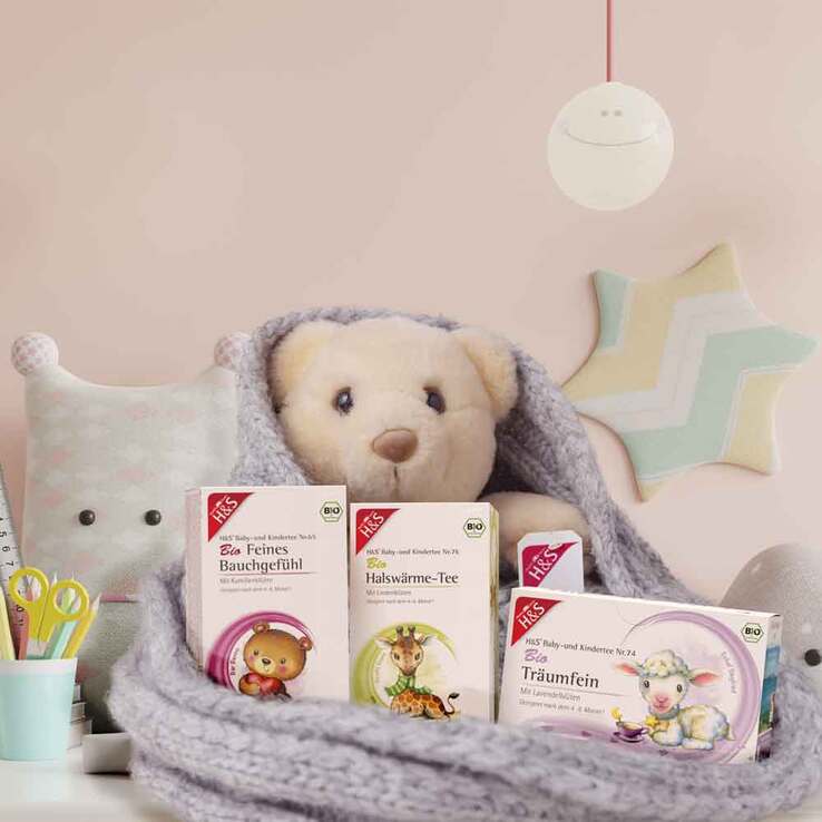 H&S Bio Baby- und Kindertee Träumfein Filterbeutel - 4