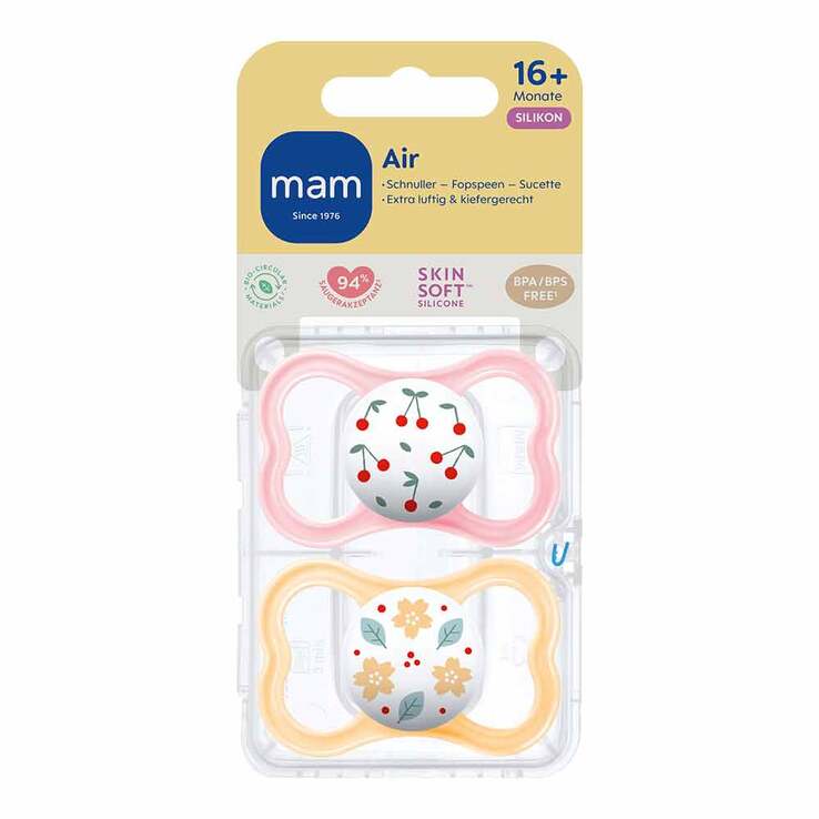 Mam Air Silikon 16 + Monate - 3